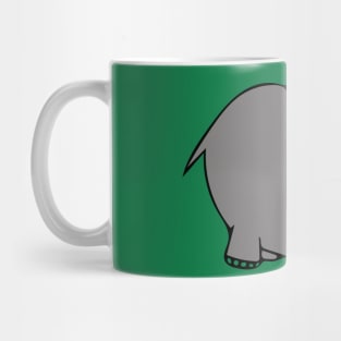 Big Fat Elephant Cartoon Mug